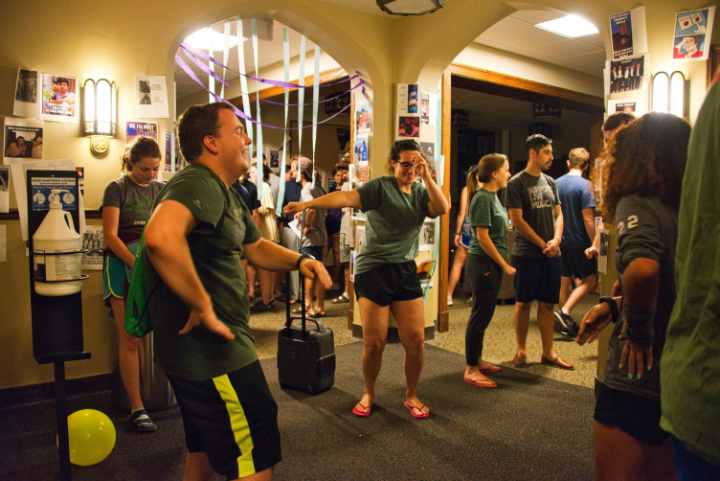 Celebrating after practicum