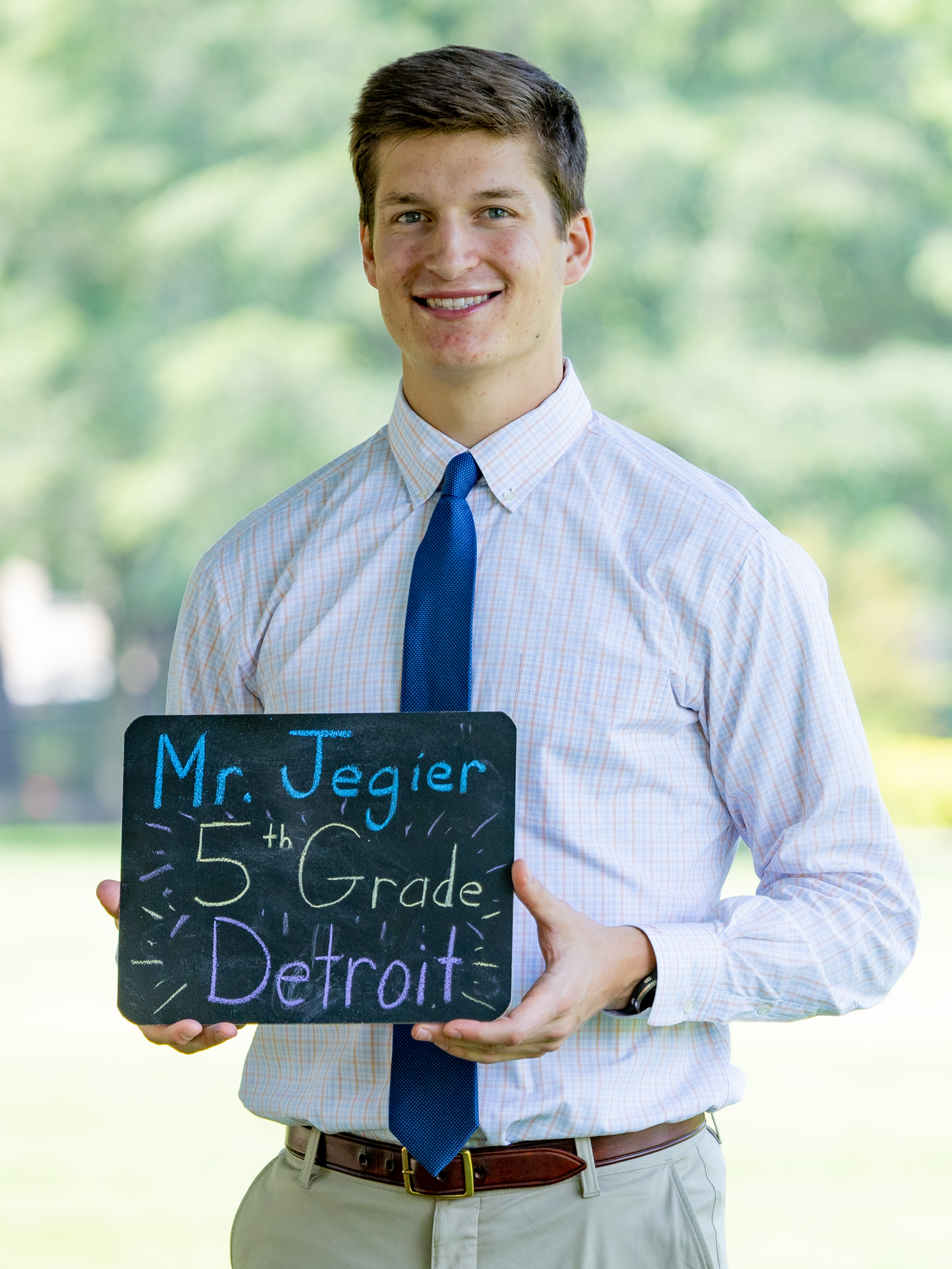 Joey Jegier Chalkboard Photo