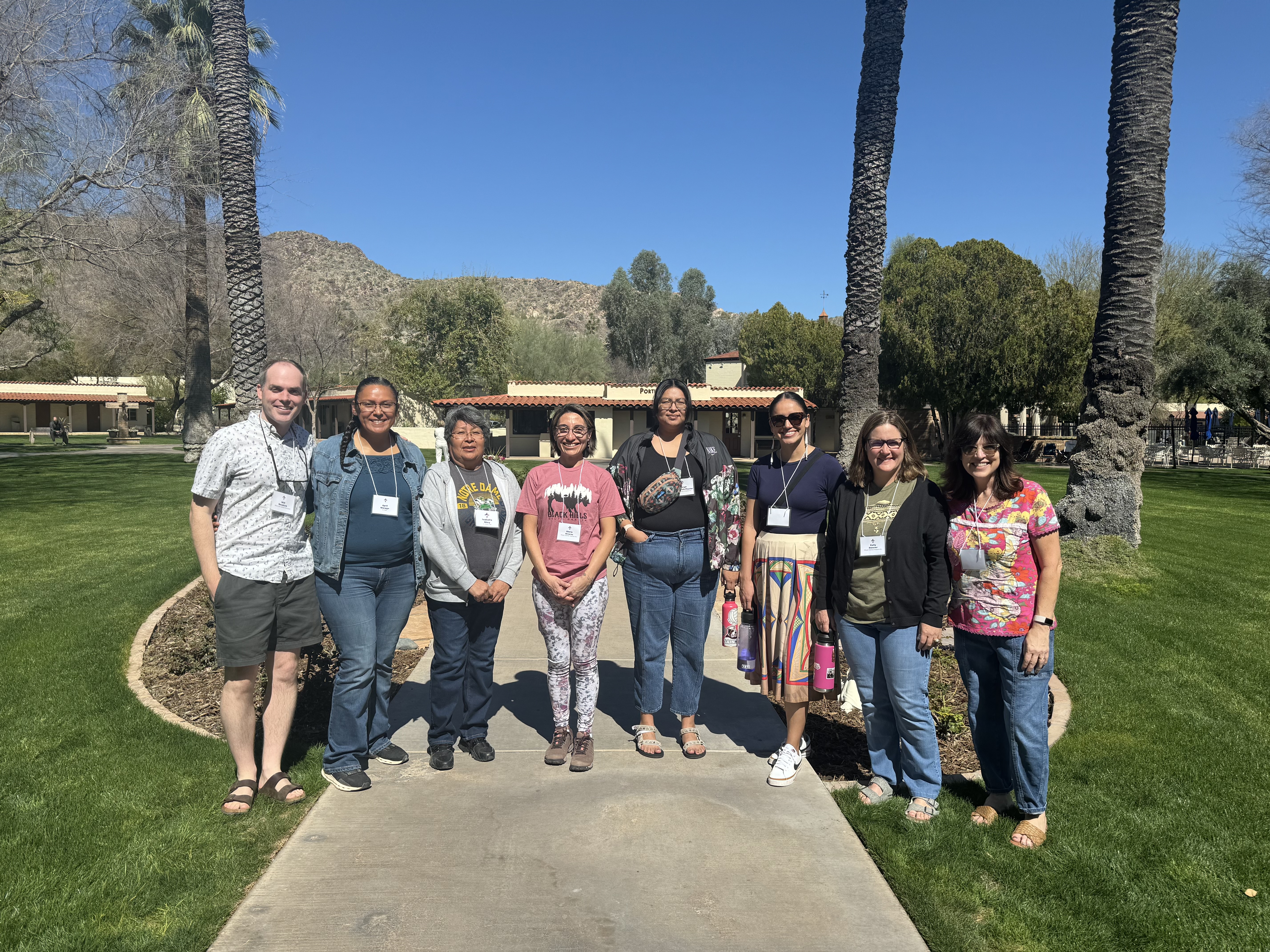 Members of AICSN schools at Franciscan Renewal Center in Scottsdale