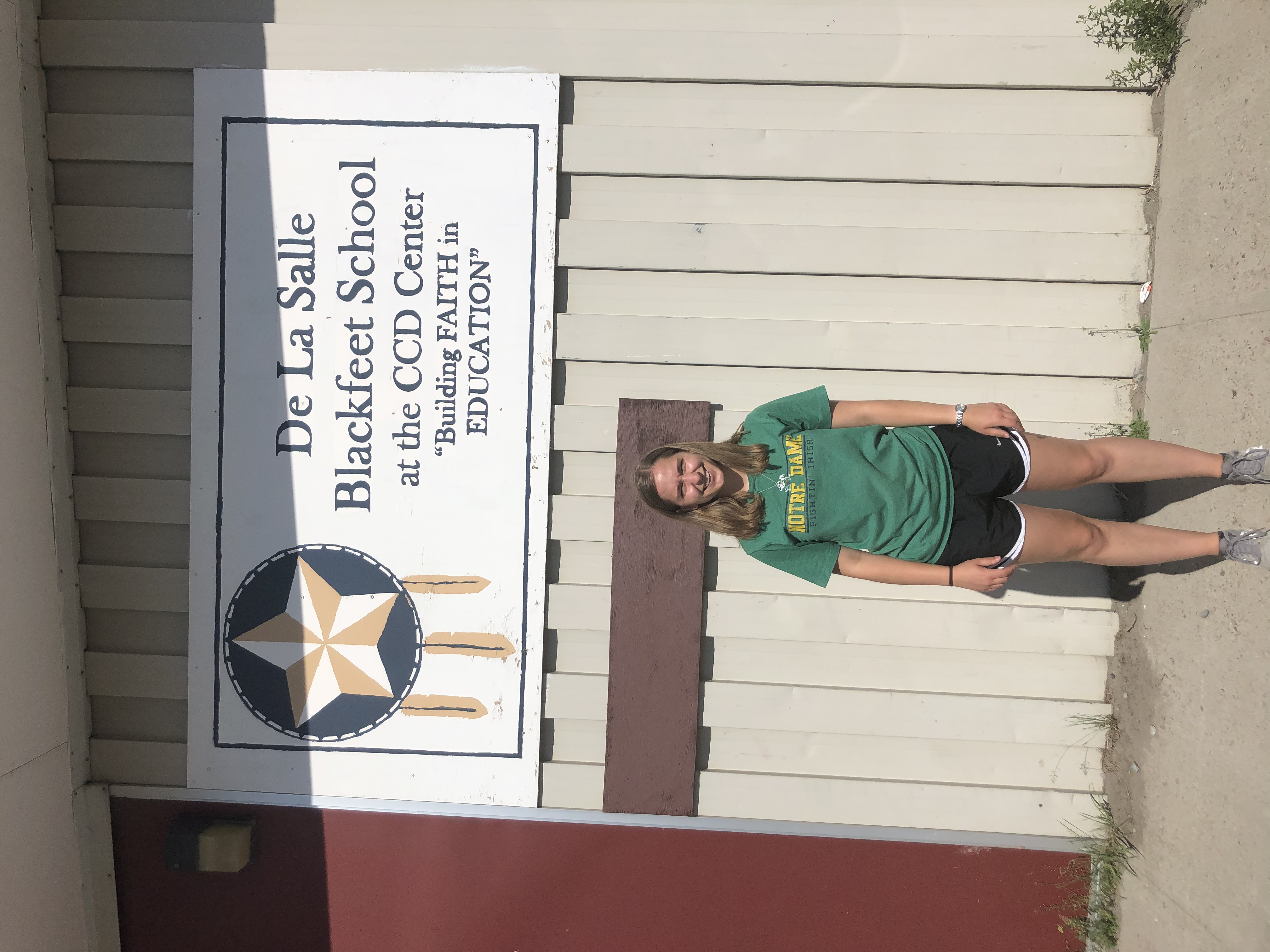 Blackfeet School in Browning, MT