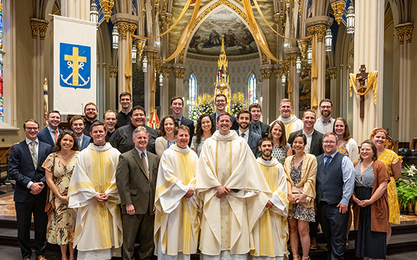 Fr. Drew with the ACE Community