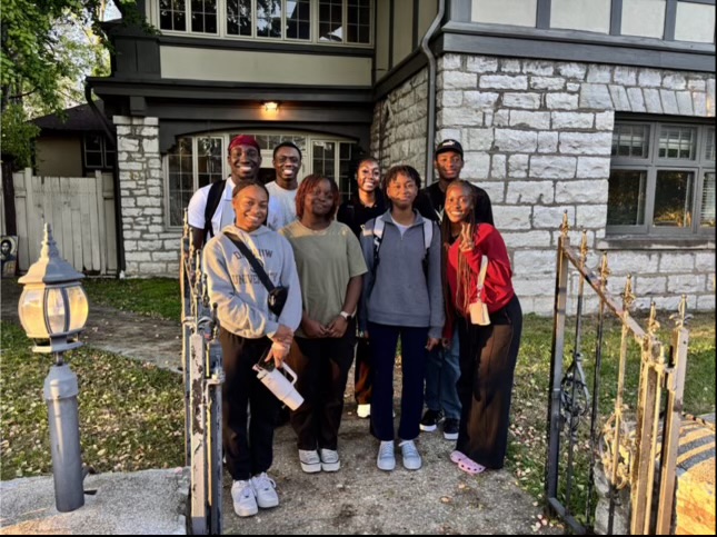 Joseph Baah and friends