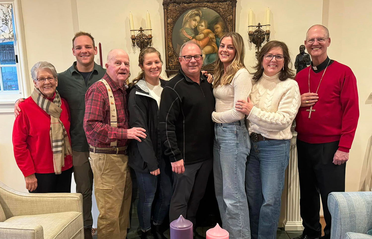 Kristin Moore and family