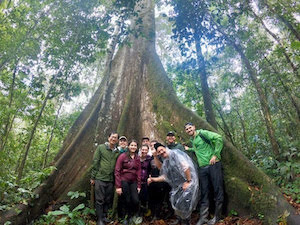 ChACE 19 on a hike in Ecuador