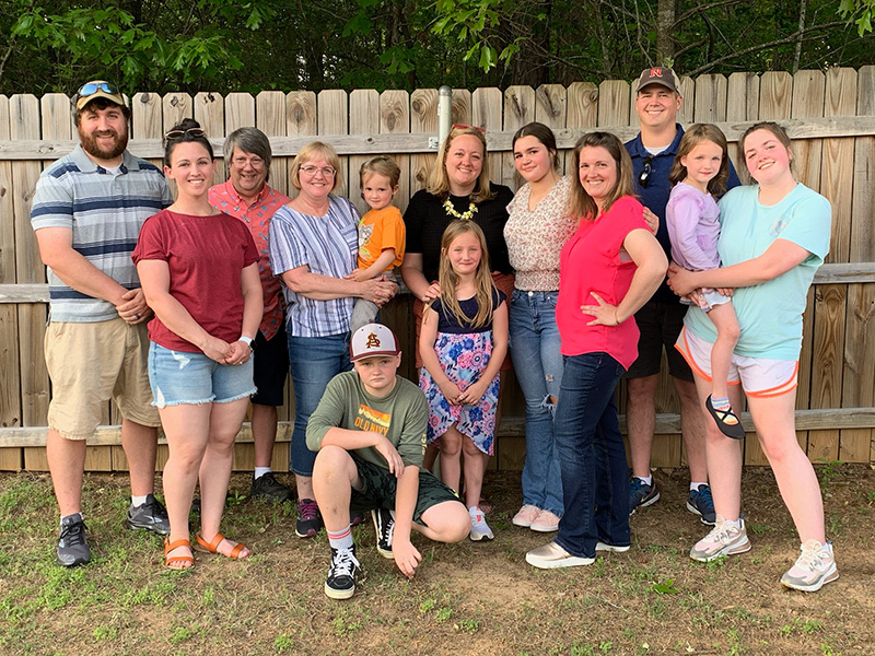 Kristy Dunn and Family