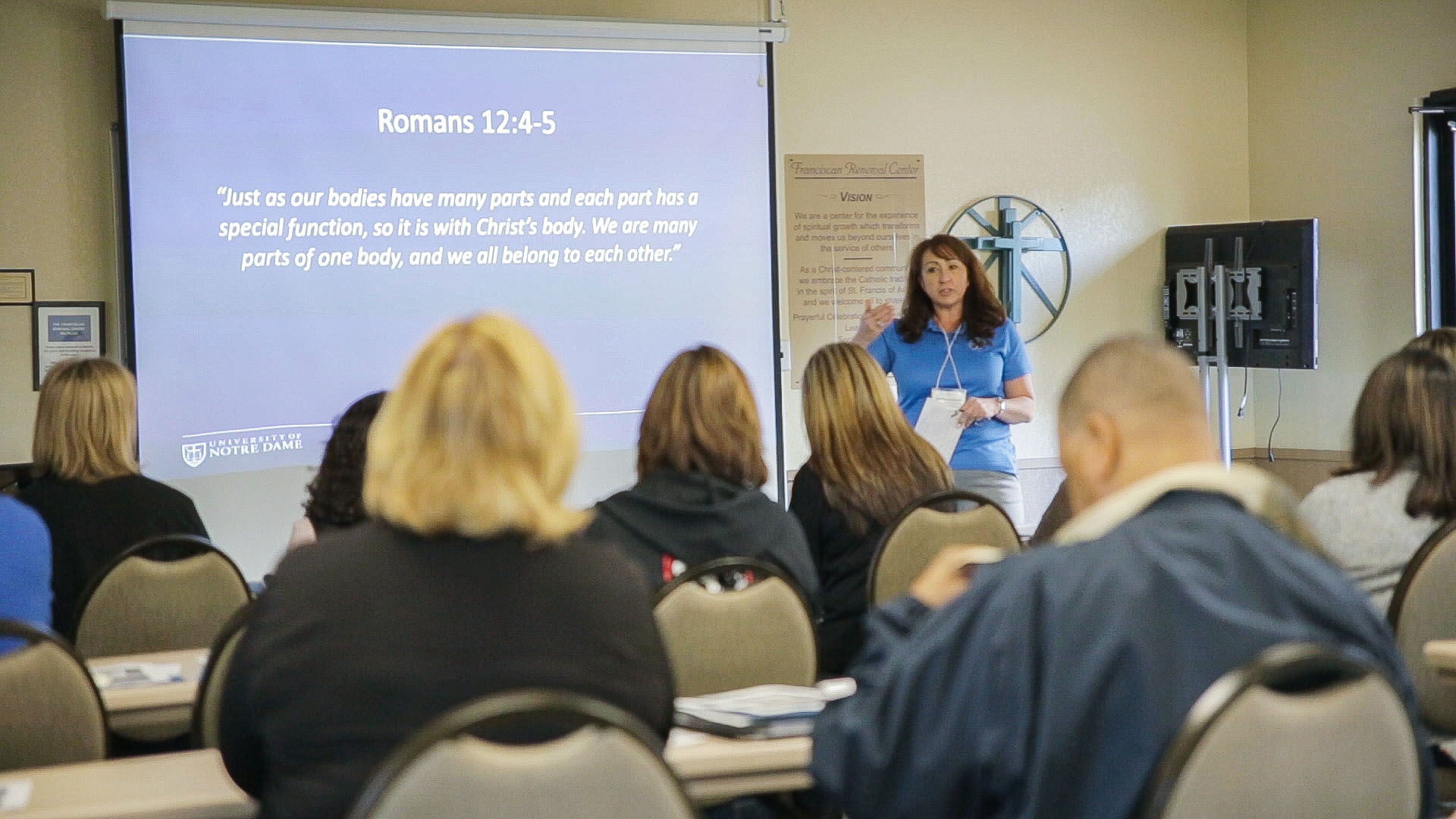 Charlene Krushinsky_presenting at LEI mid-year retreat