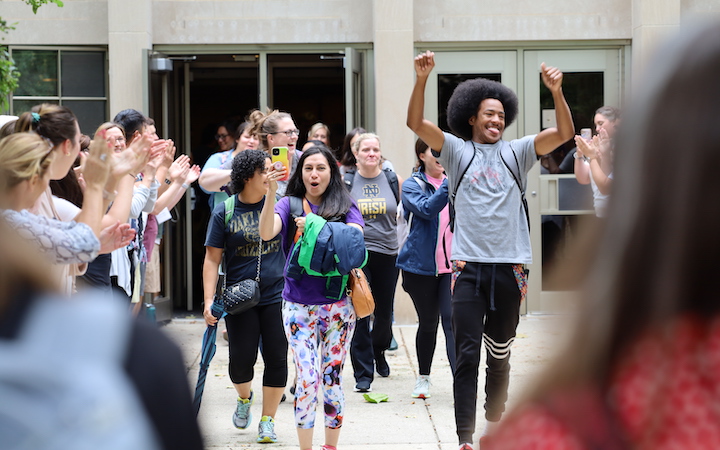 Remick 18 Walkout Celebration