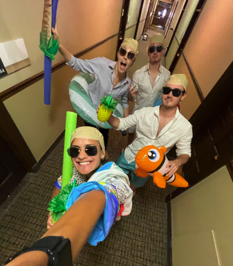 ACE Miami 2023-24 dressed as Pitbull