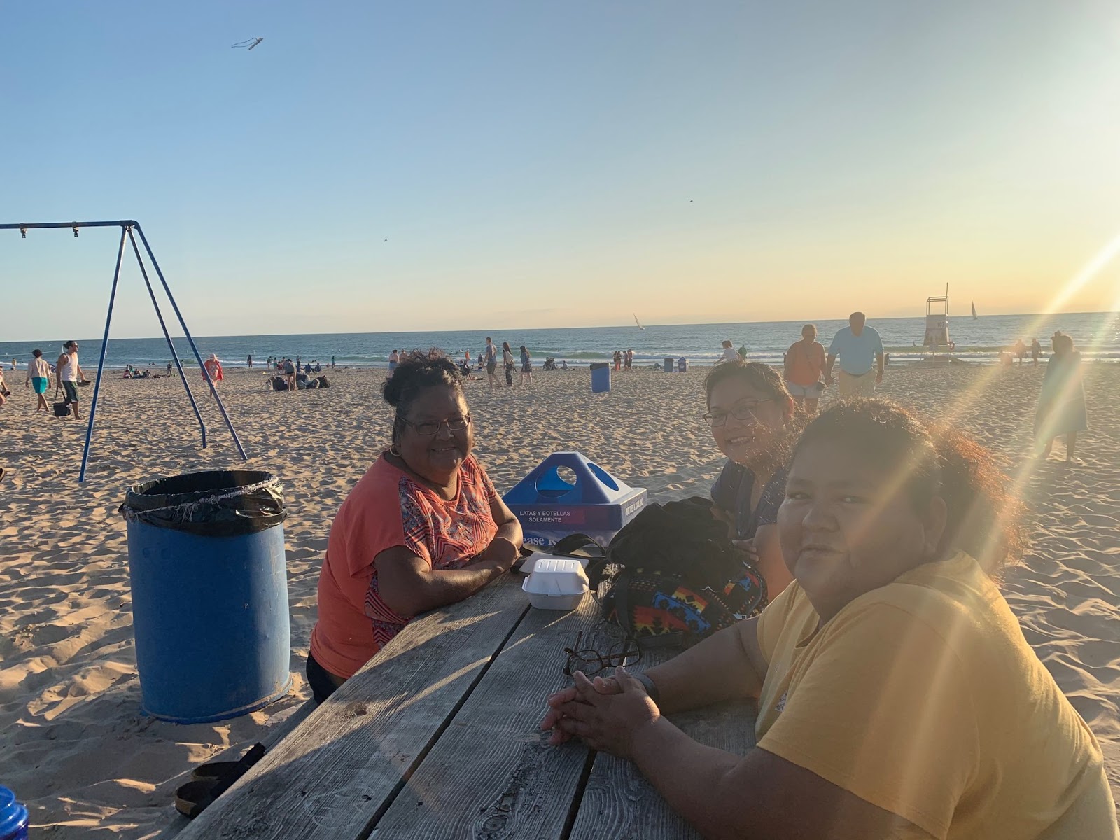 St. Charles Apache at the beach