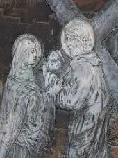 Station 2 Jesus Meets His Mother