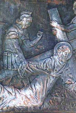 Station 3 Jesus Stumbles