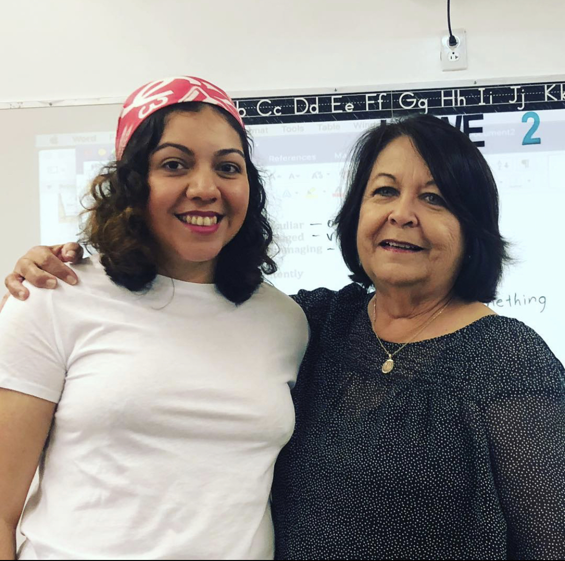 Viridiana and Rachel Moreno