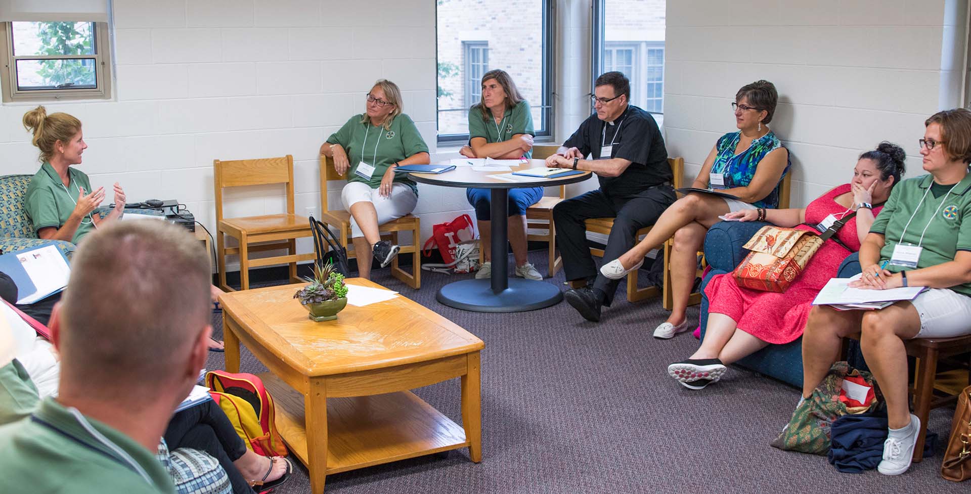 LEI small group meeting at summer conference