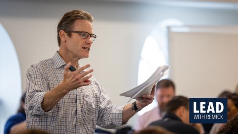 Kevin Baxter teaching