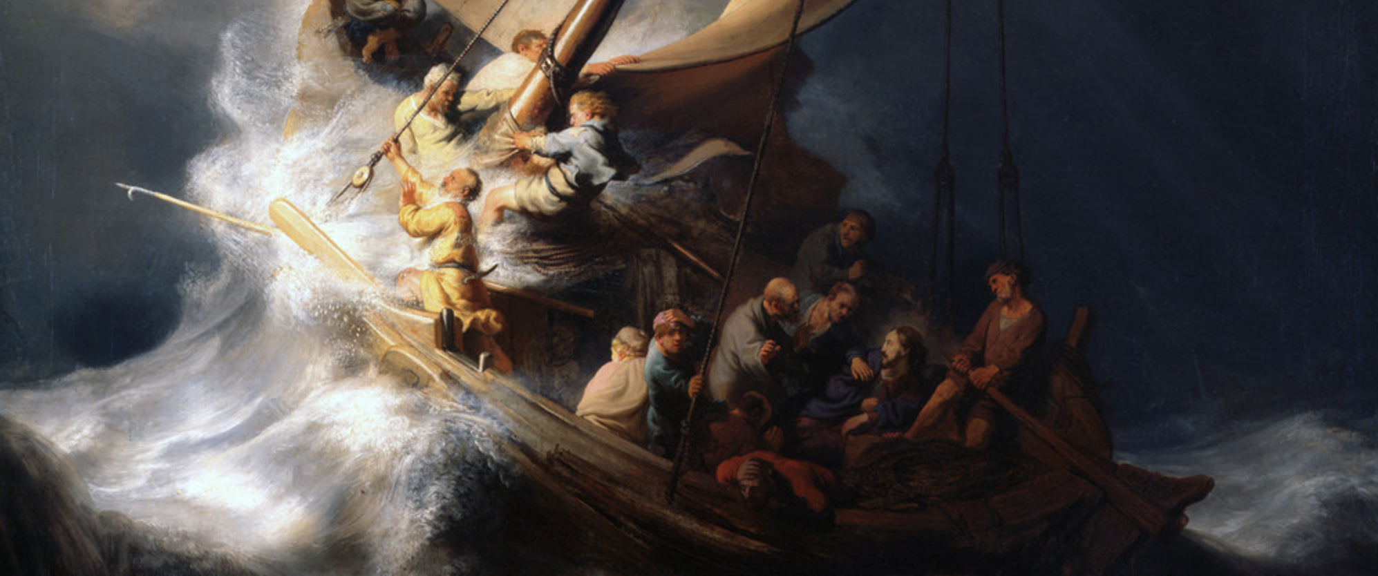 The Storm on the Sea of Galilee by Rembrandt (1633)