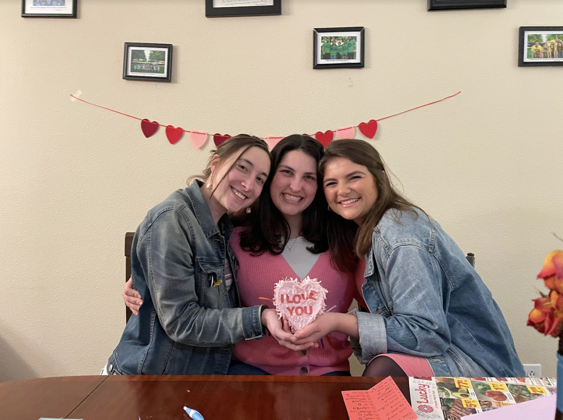 Left to right: Grace Scartz, Audrey Banner, and Emma Bradley