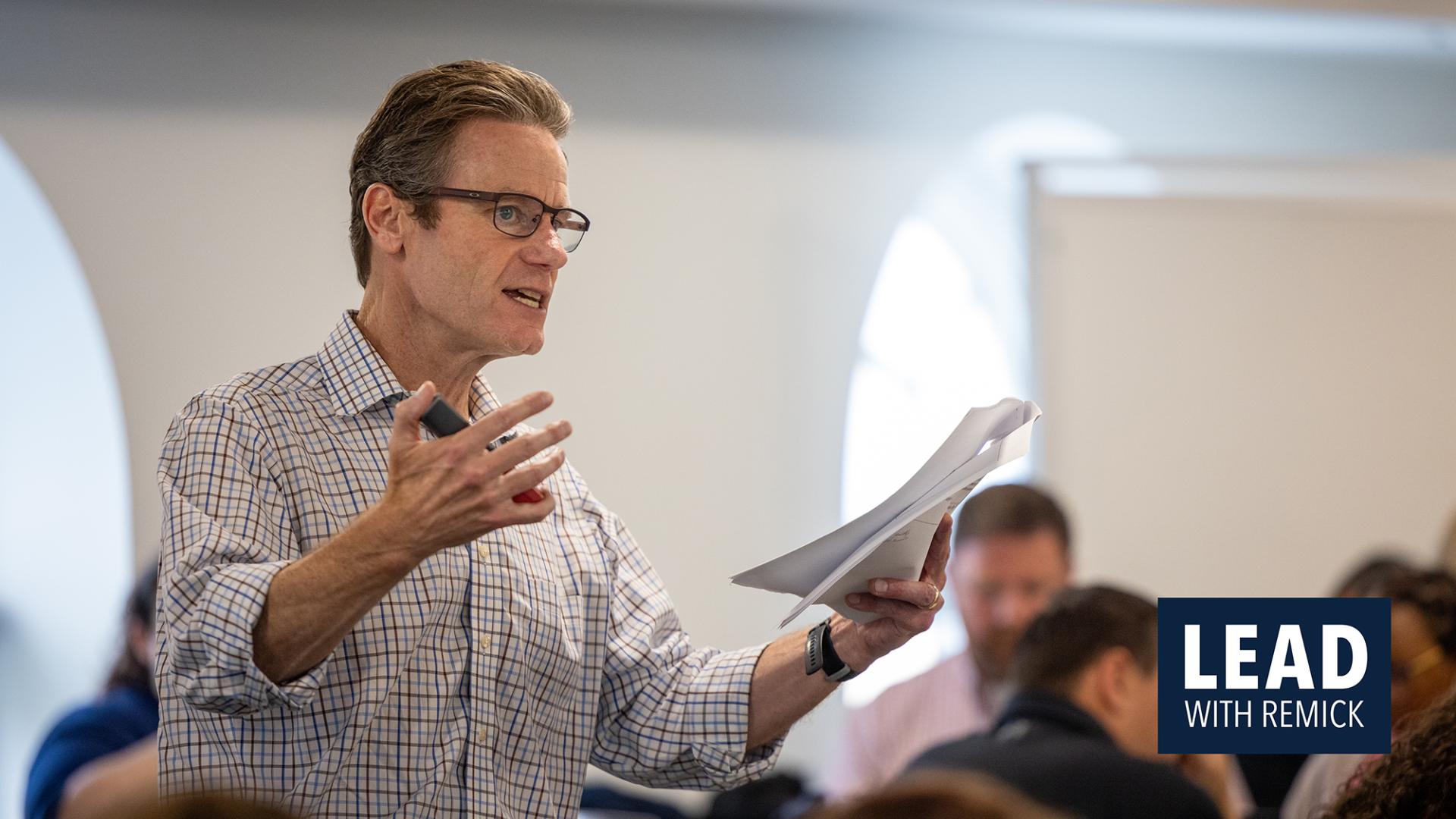 Kevin Baxter teaching